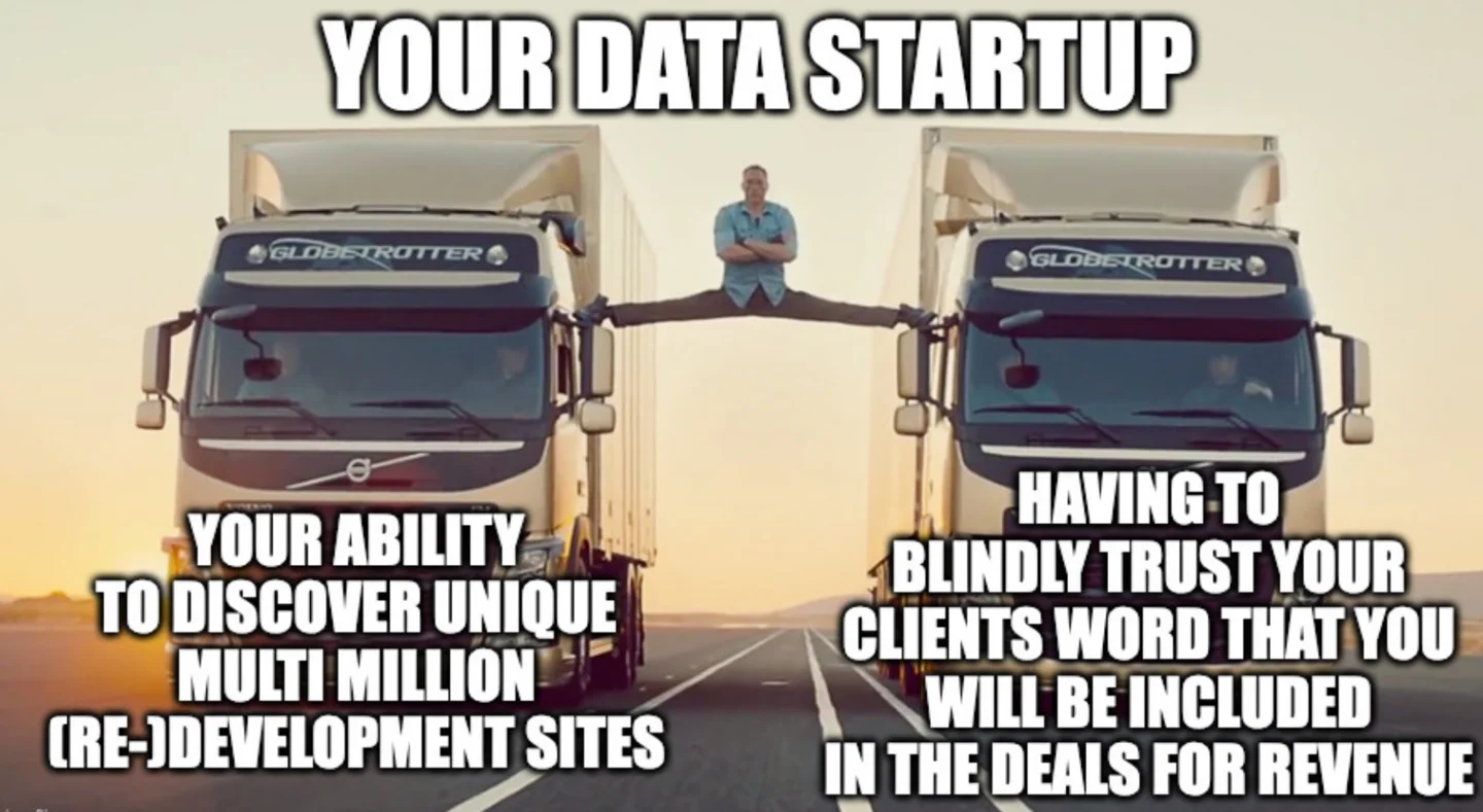 data startup in the real estate domain